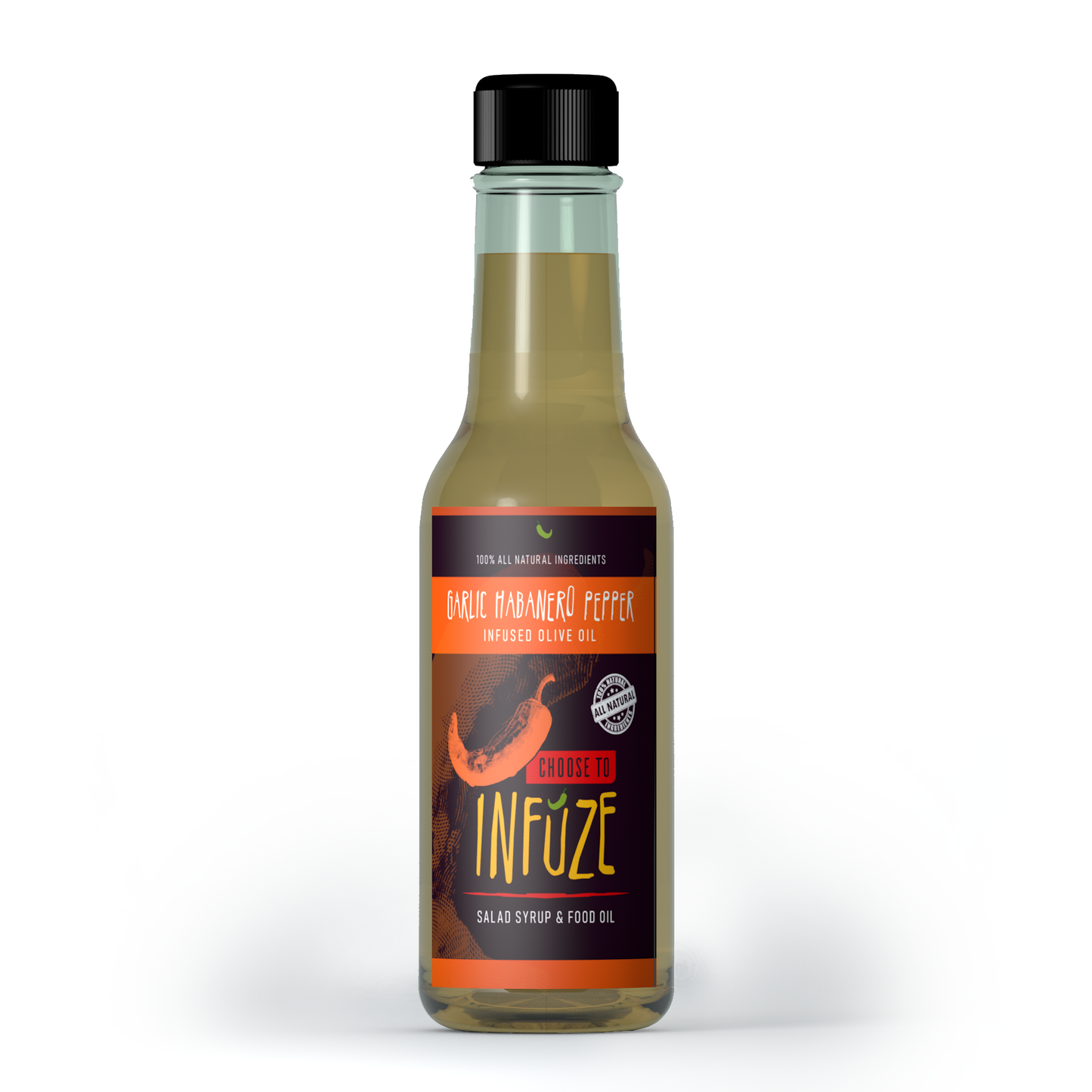 Garlic Habanero Infused Olive Oil 150 ml (5 oz)