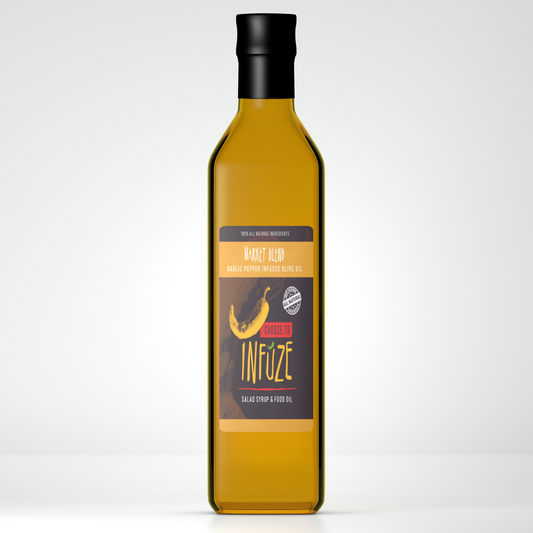 Huile d'olive infusée à l'ail et aux jalapeños 250 ml (8,5 oz)
